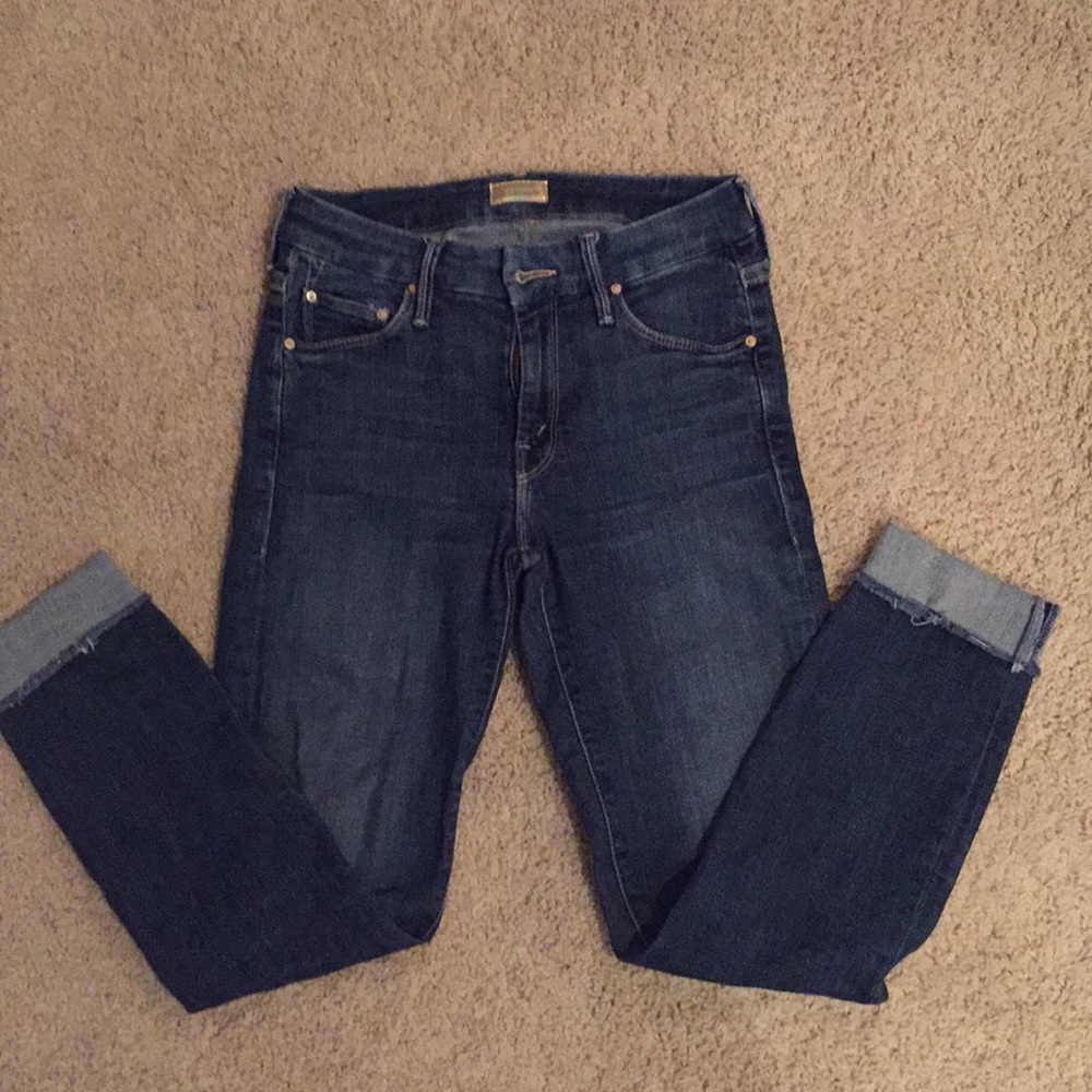 Women’s Mother Jeans S25 LookerAnkle Fray